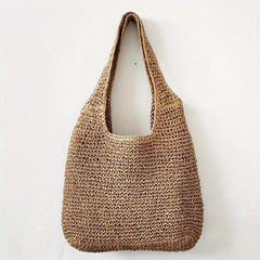 Niche Woven Bag Single Shoulder Crochet Beach Bag