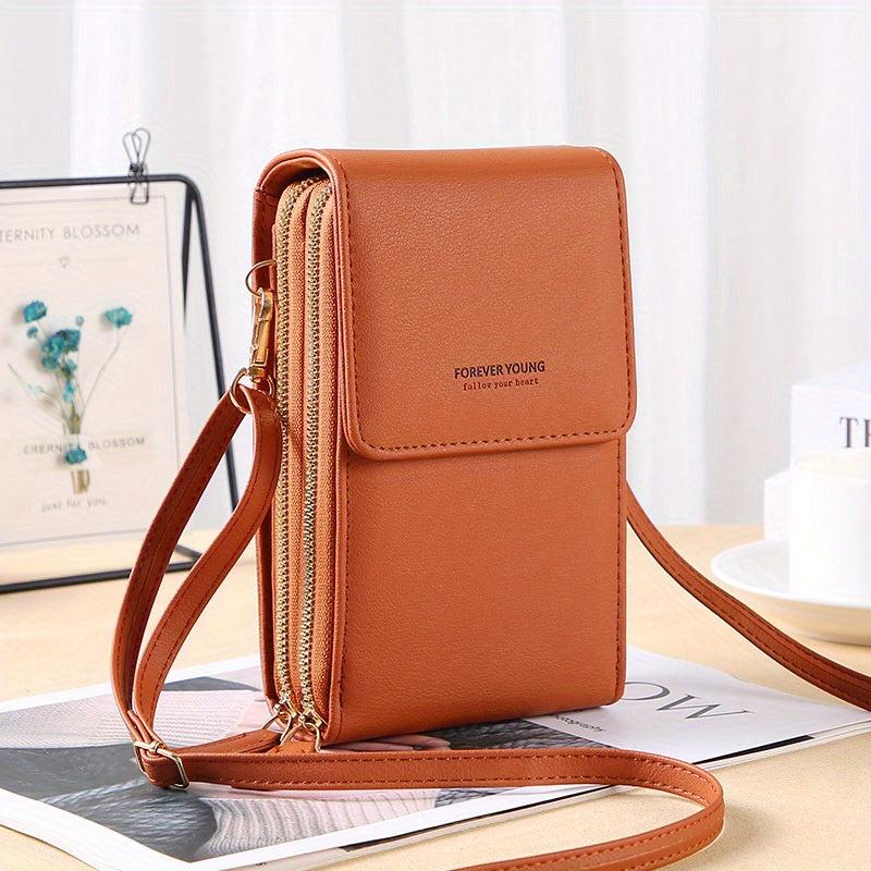 Touch Screen Mobile Phone Bag Mini Crossbody Purse