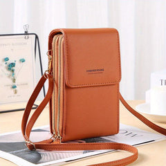 Touch Screen Mobile Phone Bag Mini Crossbody Purse