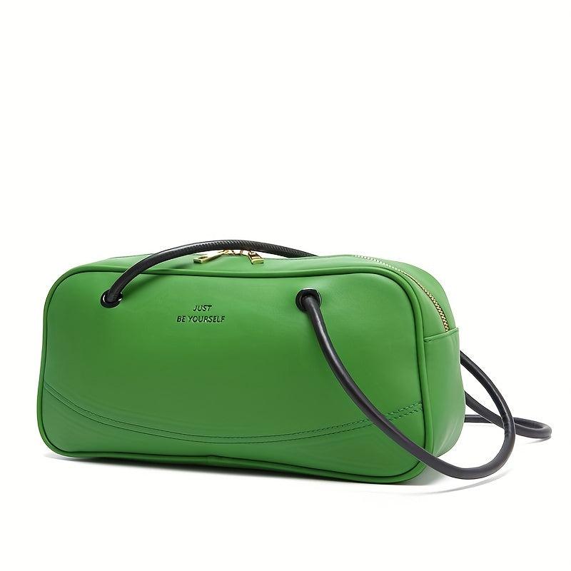 Large Capacity PU Leather Underarm Bag