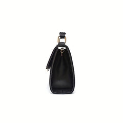 Women's Small Square Handbag Tassel Crossbody Bag Flap Purse