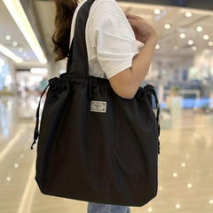 Foldable Shopping Bag Reusable Washable Grocery Bag Women Travel Tote