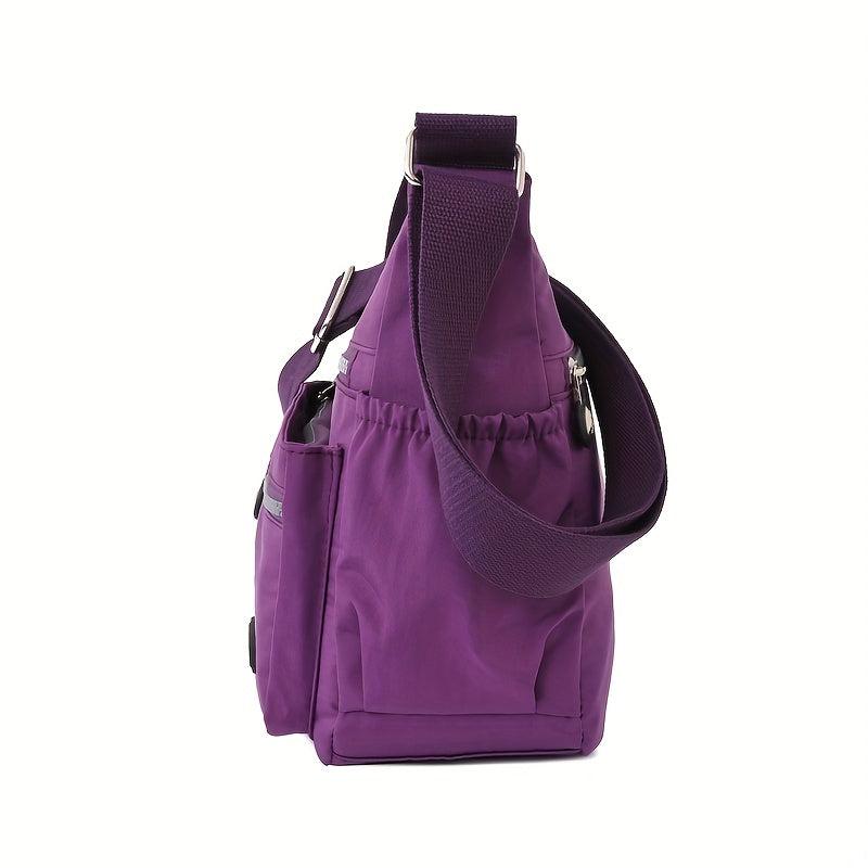 Women's Casual Hobo Shoulder Bag Solid Crossbody Bag