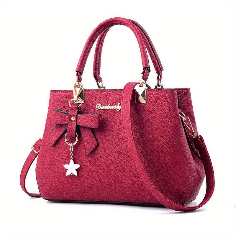 Women's Tote Shoulder Bag Classic Satchel Bag Versatile All Match Bag