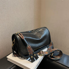Retro Style Crossbody Bag Graphic Pattern Strap Shoulder Bag