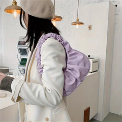 Cloud Ruched Hobo Bag for Women Underarm Purses
