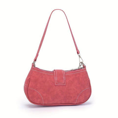 Y2K Cross Decor Underarm Bag Hot Girls Chain Shoulder Bag Pink Handbags