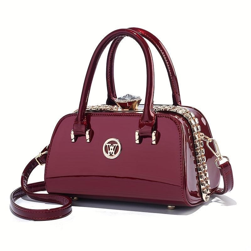 Rhinestone Decor Crossbody Bag for Women