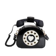 Women Telephone Radio Crossbody Bag Shoulder Tote
