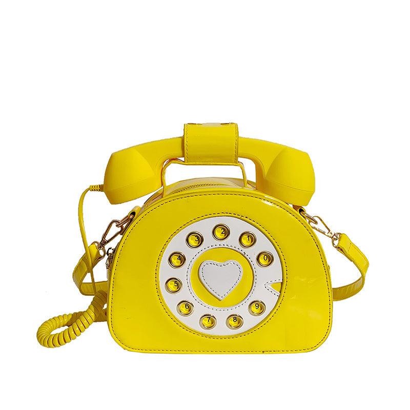 Women Telephone Radio Crossbody Bag Shoulder Tote
