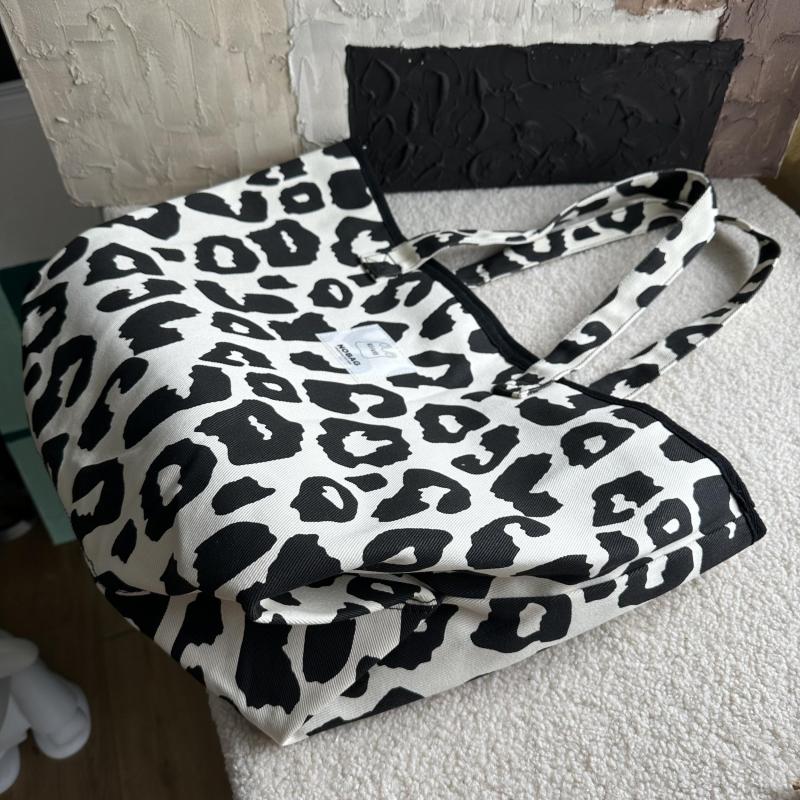 Leopard Pattern Tote Bag Women's Large Shoulder Shopper Purse