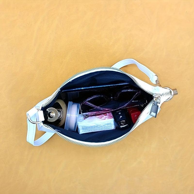 Underarm Zipper Bag Stylish Shoulder Bag Minimalist Armpit Bag