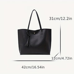 Lychee Pattern Tote Bag Shoulder Bag Handbags Work Shopping