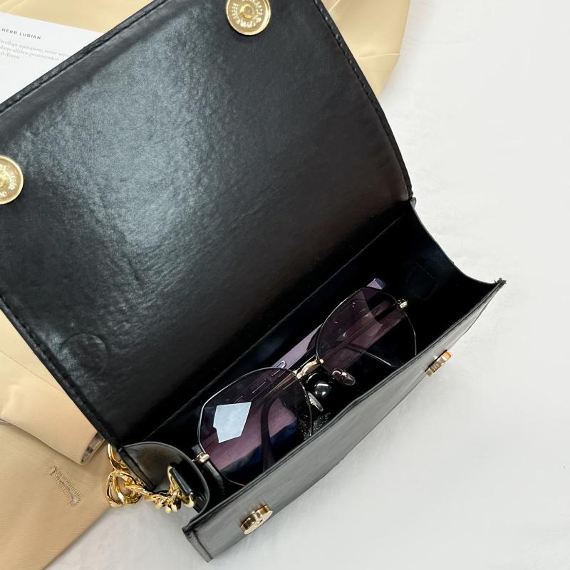 Quilted Chain Shoulder Square Bag Women's Flap Crossbody Purse