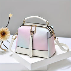 Gradient Satchel Bag Crossbody Bag with Strap