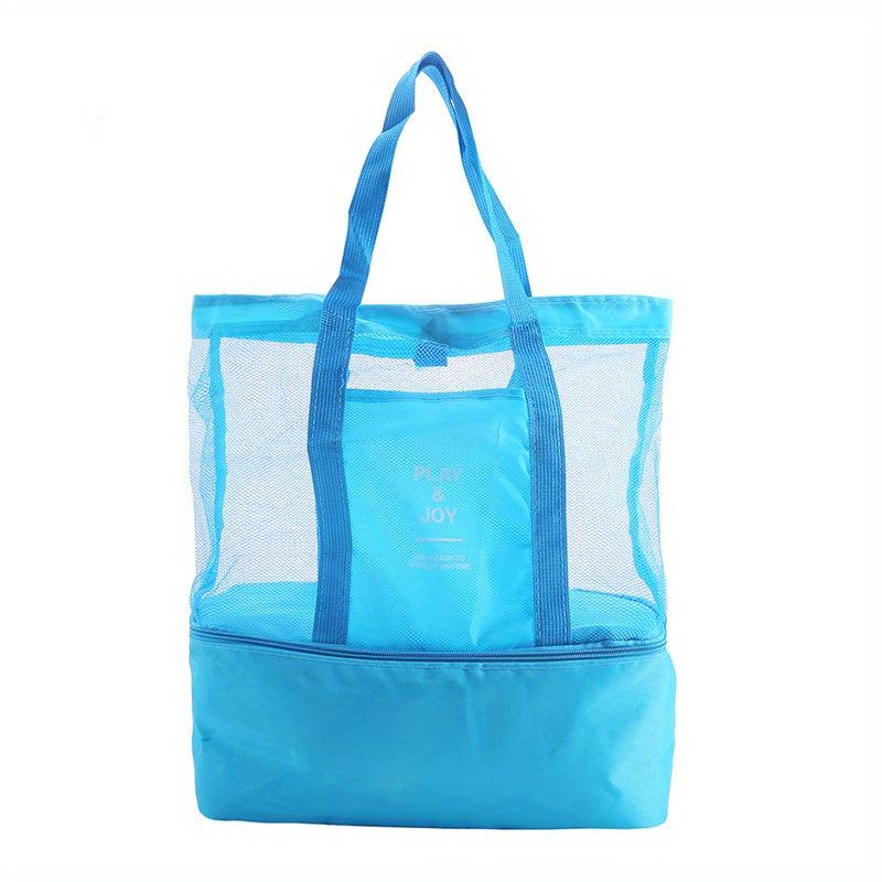Portable Shoulder Storage Bag Lightweight Picnic Bag Insulated Layer