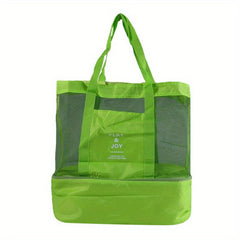 Portable Shoulder Storage Bag Lightweight Picnic Bag Insulated Layer