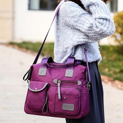 Large Capacity Travel Handbags Mommy Bag Casual Nylon Shoulder Bag