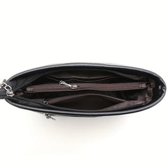 Retro Crocodile Pattern Bucket Bag Women's Crossbody Bag