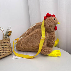 Chicken Shaped Crossbody Bag for Kids