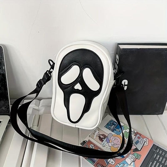 Gothic Ghost Crossbody Bag Shoulder Bag for Halloween