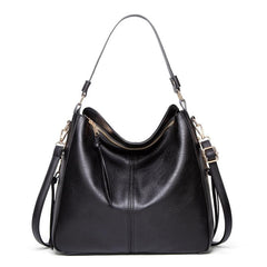 Faux Leather Shoulder Bag Large Crossbody Handbag