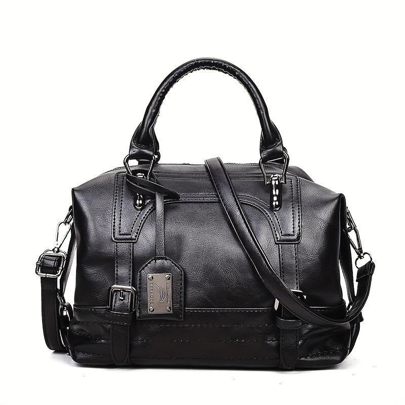 Vintage Tote Bag Large Capacity Shoulder Bag for Travel & Work