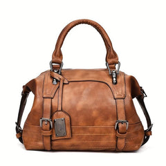 Vintage Tote Bag Large Capacity Shoulder Bag for Travel & Work