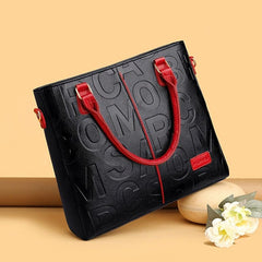 Classic Tote Shoulder Bag with Detachable Strap