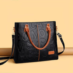 Classic Tote Shoulder Bag with Detachable Strap