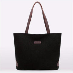 Casual Tote Shoulder Bag Storage Zipper Bag Versatile Travel Bag