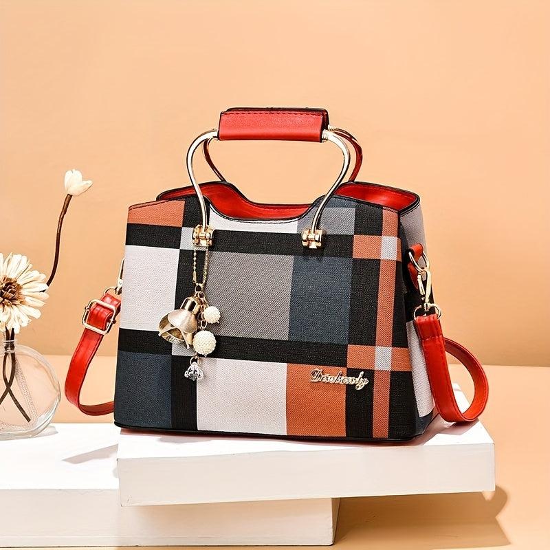 Large Capacity Women's Satchel Bag for Work