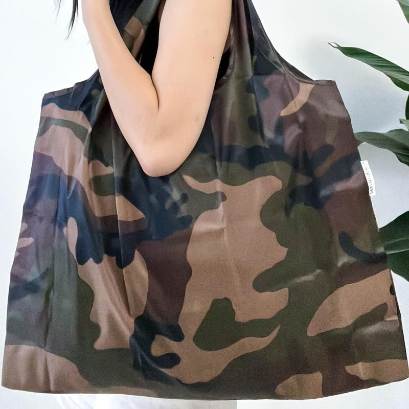 Large Capacity Portable Tote Shoulder Bag Lightweight Print Handbag