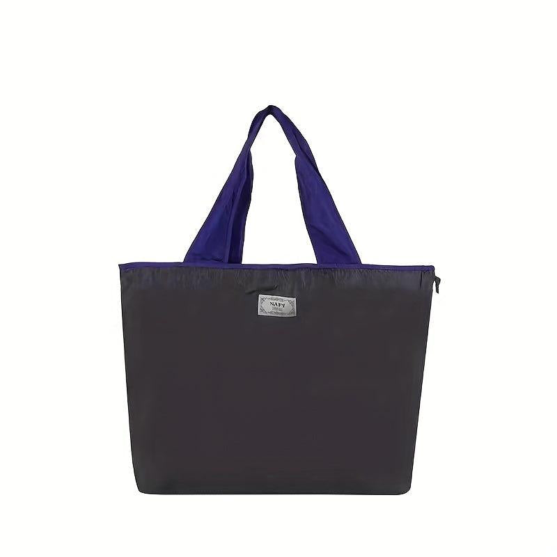Large Capacity Reusable Grocery Bag Foldable Drawstring Storage Bag