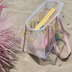 Large Capacity Beach Bag PVC Waterproof Storage Tote Bag