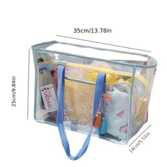 Large Capacity Beach Bag PVC Waterproof Storage Tote Bag
