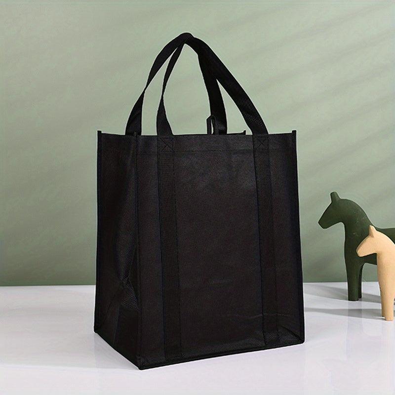 Large Foldable Shopping Bag Tote Bags Solid Bag