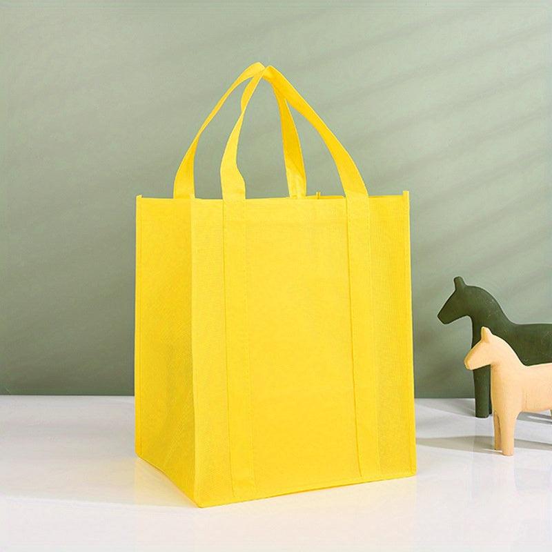 Large Foldable Shopping Bag Tote Bags Solid Bag