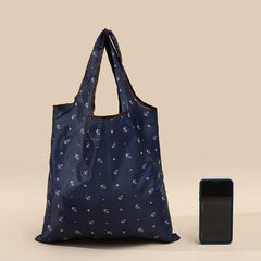 Foldable Large Shopping Bag Reusable Grocery Bag Casual Nylon Shoulder Bag