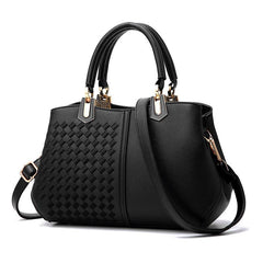 Colorblock Embroidery Crossbody Bag Top Handle Satchel Purses