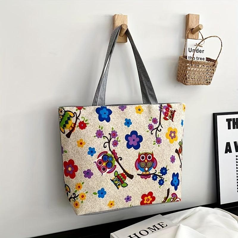 Stylish Pattern Tote Shoulder Bag for Work
