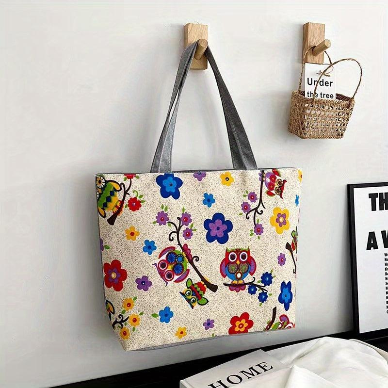 Stylish Pattern Tote Shoulder Bag for Work