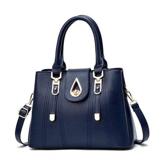 Large Capacity Casual Tote Bag Adjustable Strap Zipper Crossbody Bag