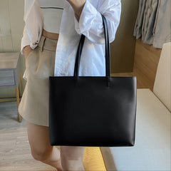 Faux Leather Tote Bag for Women