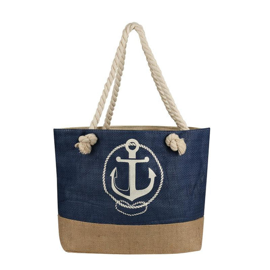 Large Capacity Pattern Tote Bag Shoulder Bag Travel Storage Beach Bag