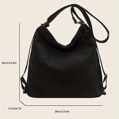 Casual Minimalist Shoulder Bag All Match Crossbody Bag Large Capacity Tote Bag