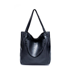 Vintage Style Large Capacity Shoulder Bag for Work