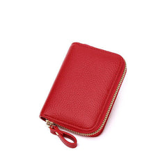 Short Wallet Zipper Coin Purse Women's Card Case