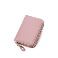 Short Wallet Zipper Coin Purse Women's Card Case