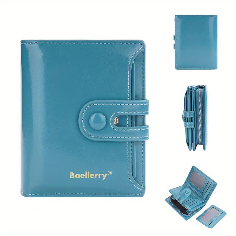 Versatile PU Leather Solid Wallet for Women